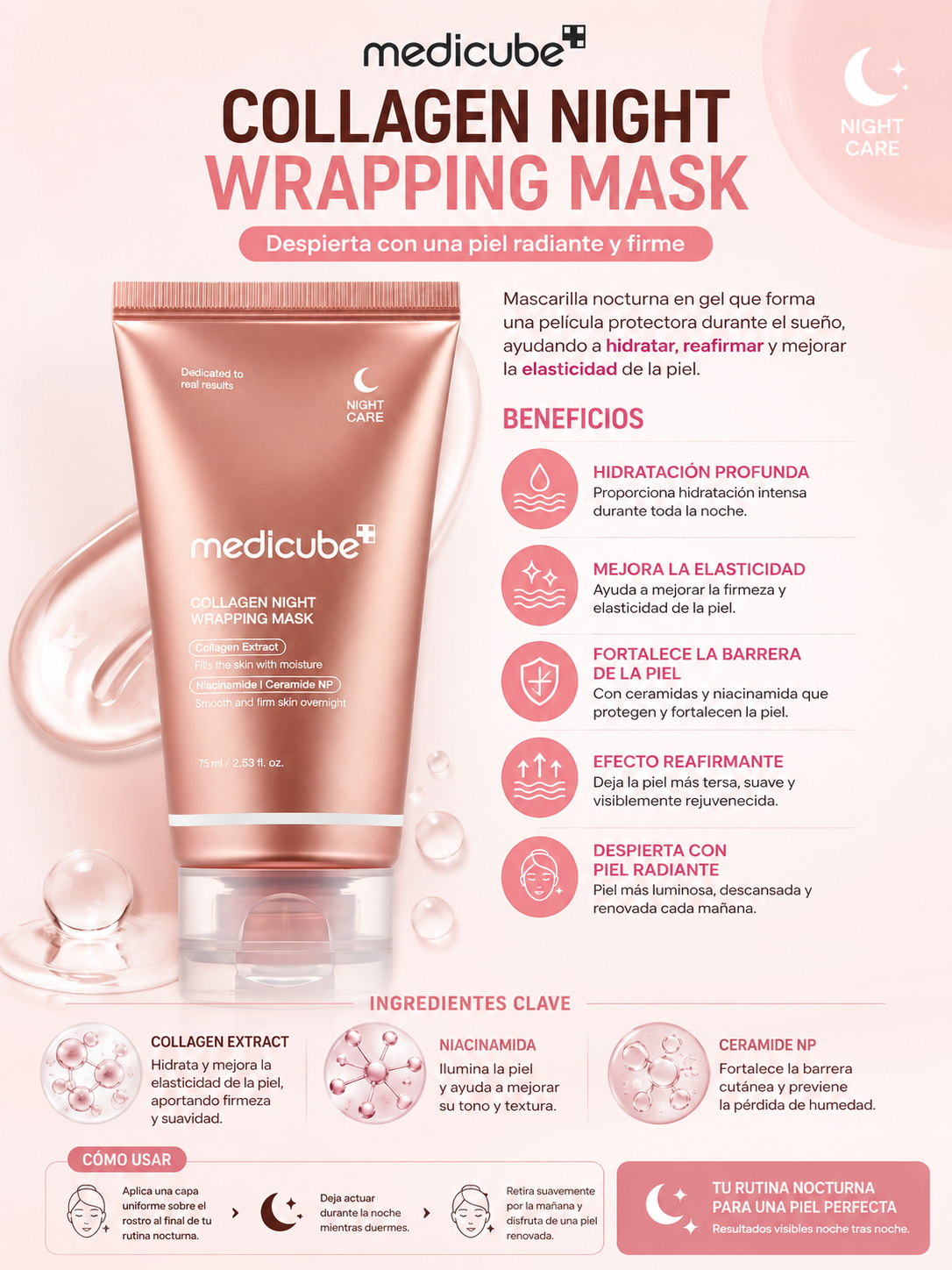 Collagen Glow Mask | MEDICUBE